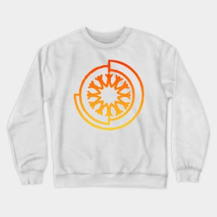 Silo emblem, Tv Series Rebecca Ferguson as Juliette Nichols fan works garphic design bay ironpalette Crewneck Sweatshirt